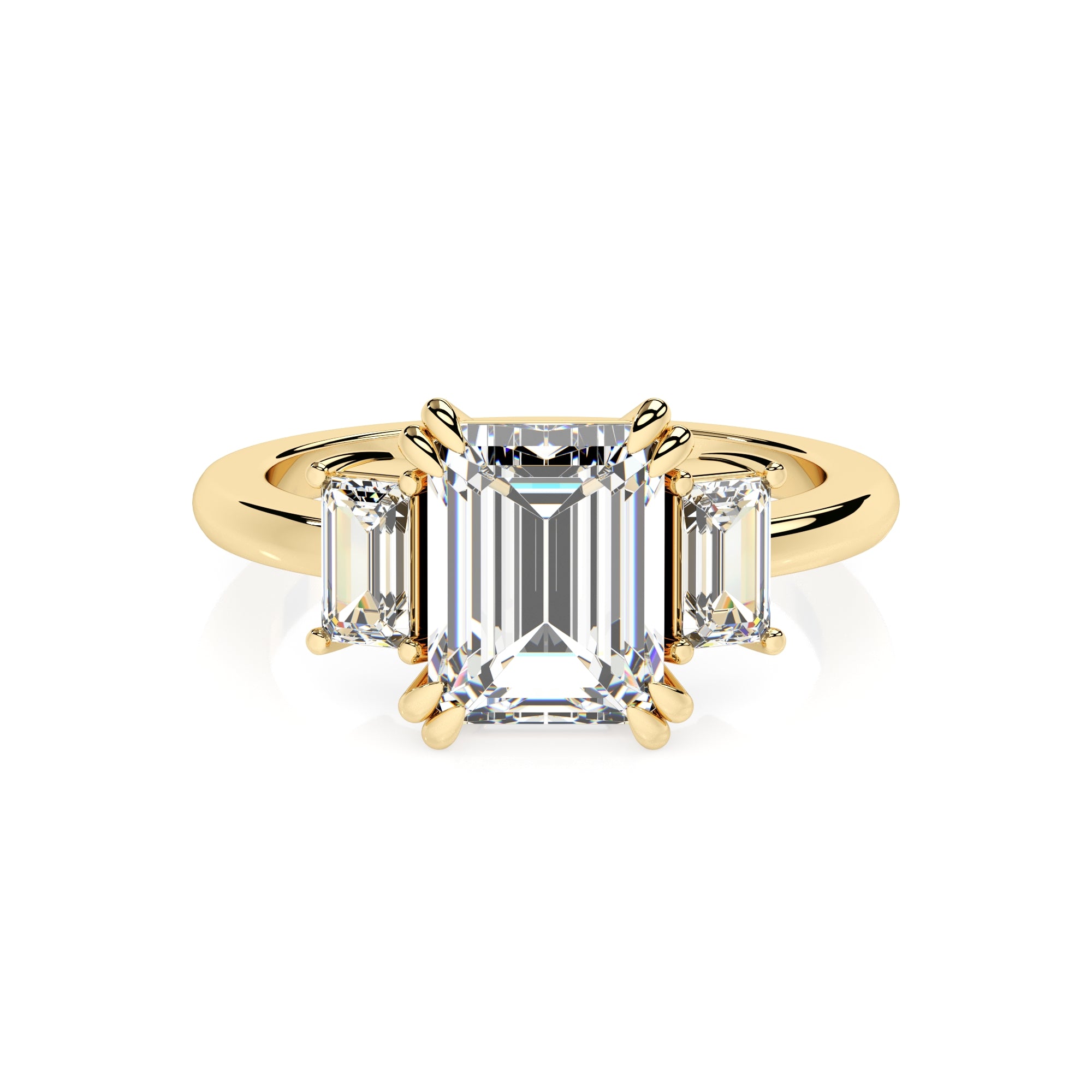 Ring Zirkonia Emerald-Cut