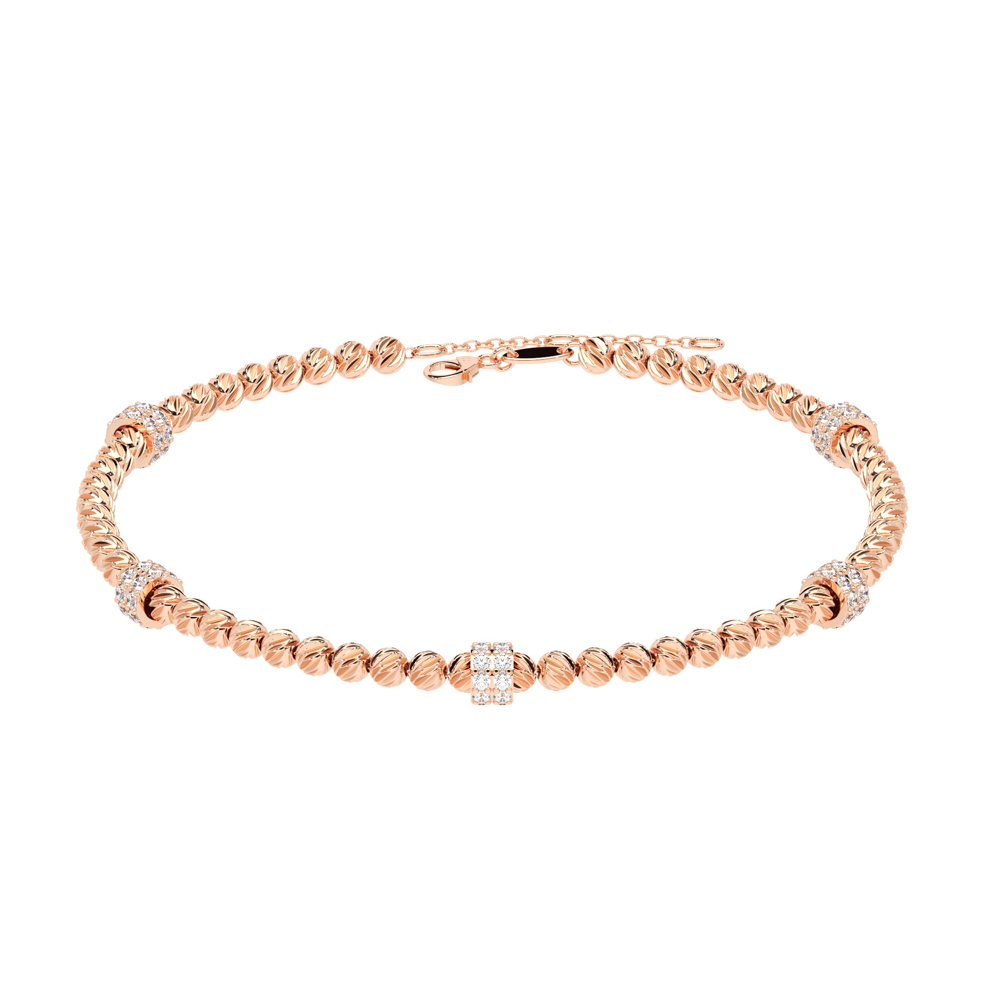 Armband Kugeln diamantiert Zirkonia