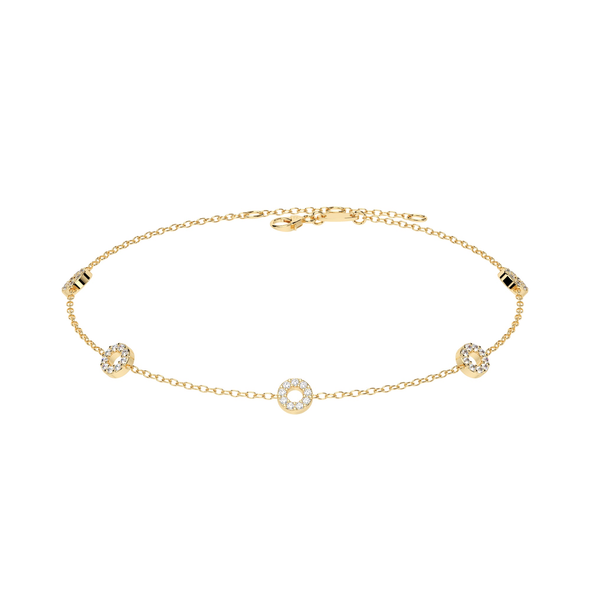 Armband Kreise Pavé