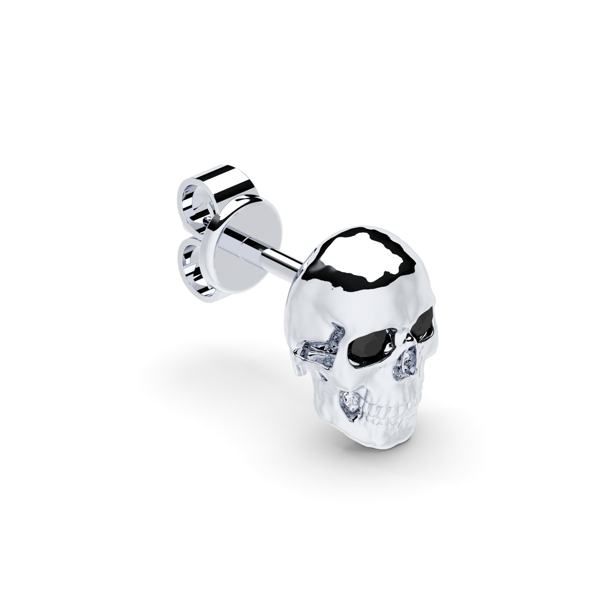 Ohrstecker Totenkopf