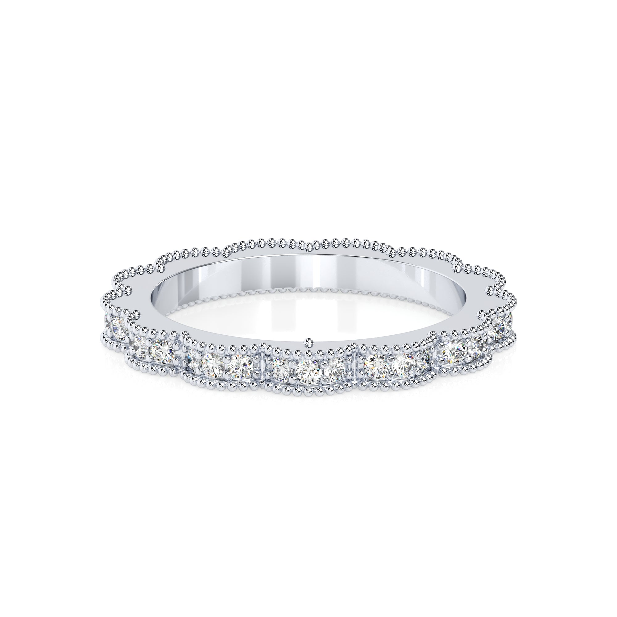 Ring Kugeln Pavé