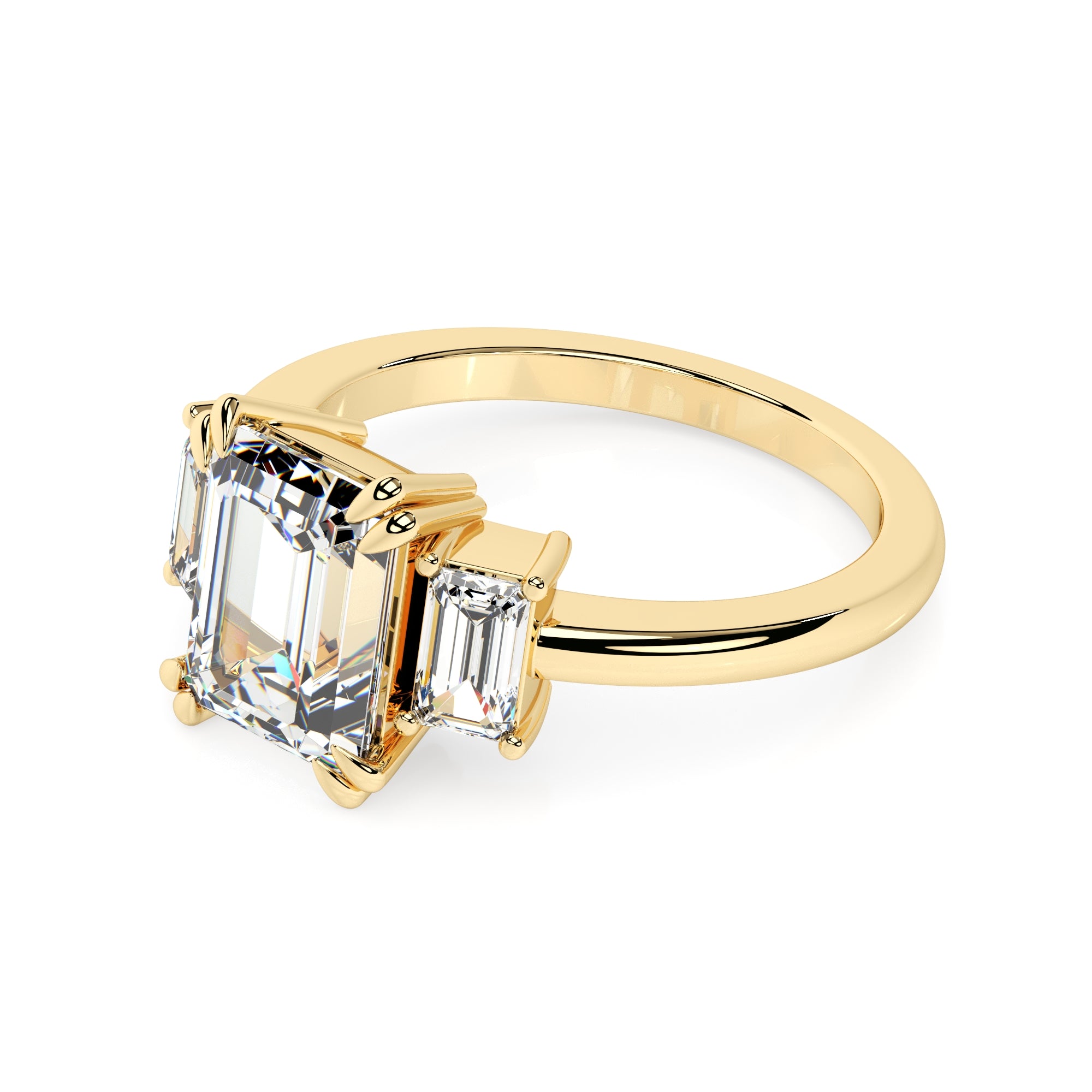 Ring Zirkonia Emerald-Cut