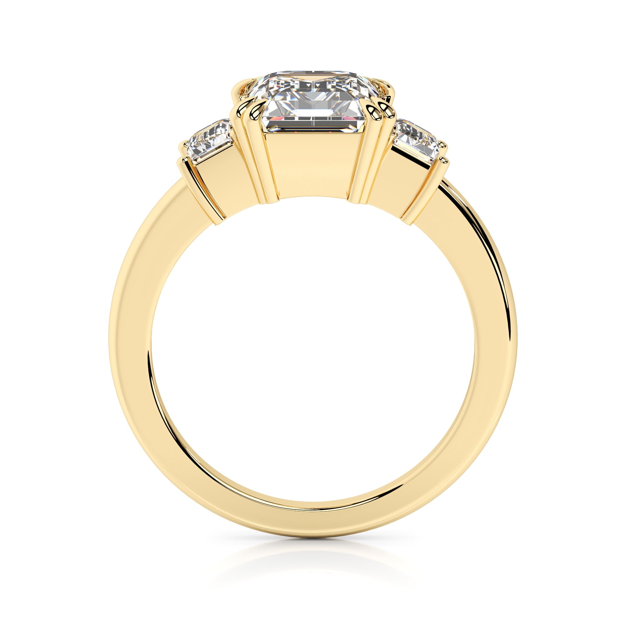 Ring Zirkonia Emerald-Cut