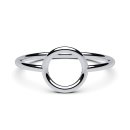 Ring circle silver