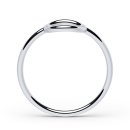 Ring circle silver