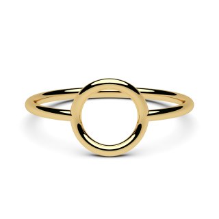 Ring circle gold