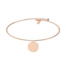 Bracelet with coin rose gold