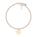 Bracelet with coin rose gold