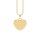 Necklace small heart gold