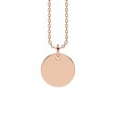 Pendant small coin rose gold