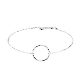 Bracelet circle silver