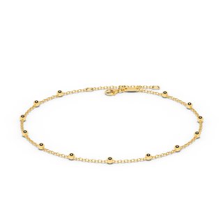 Bracelet beads gold