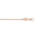 Necklace five coins rose gold