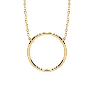 Necklace ring gold
