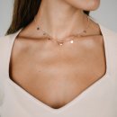 Necklace little coins rose gold