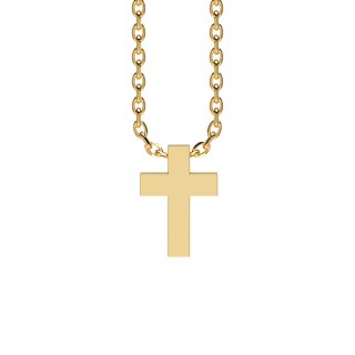 Necklace cross gold