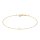 Letters with Love - Bracelet letter P gold