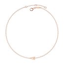 Letters with Love - Armband Buchstabe A Ros&eacute;gold