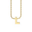Letters with Love - Pendant letter L gold
