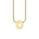 Letters with Love - Pendant letter O gold