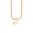 Letters with Love - Pendant letter J gold
