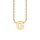 Letters with Love - Pendant letter G gold