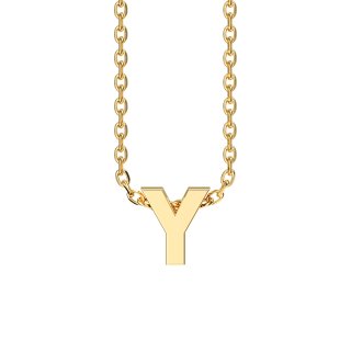 Letters with Love - Pendant letter Y gold