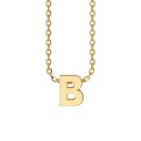 Letters with Love - Pendant letter B gold