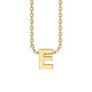 Letters with Love - Pendant letter E gold