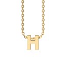 Letters with Love - Pendant letter H gold