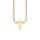 Letters with Love - Pendant letter T gold