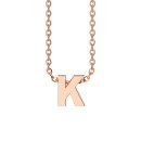 Letters with Love - Pendant letter K rose gold