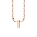 Letters with Love - Pendant letter I rose gold