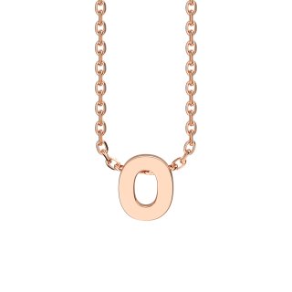Letters with Love - Pendant letter O rose gold