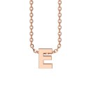 Letters with Love - Pendant letter E rose gold