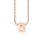 Letters with Love - Pendant letter B rose gold