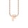 Letters with Love - Pendant letter F rose gold