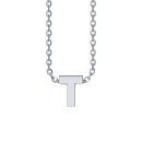 Letters with Love - Pendant letter T silver