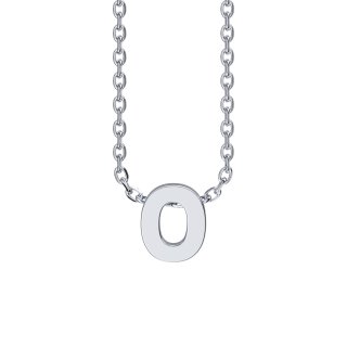Letters with Love - Pendant letter O silver