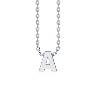 Letters with Love - Pendant letter A silver