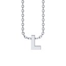 Letters with Love - Pendant letter L silver