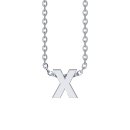 Letters with Love - Pendant letter X silver