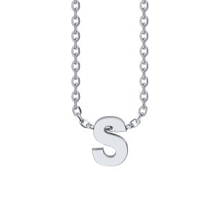 Letters with Love - Pendant letter S silver