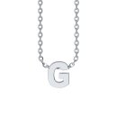 Letters with Love - Pendant letter G silver