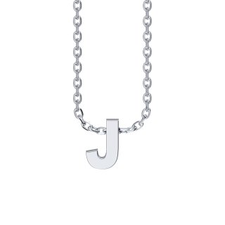 Letters with Love - Pendant letter J silver