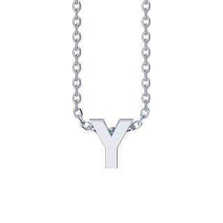 Letters with Love - Pendant letter Y silver
