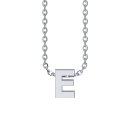 Letters with Love - Pendant letter E silver