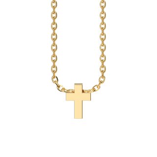 Letters with Love - Pendant cross gold