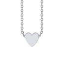 Letters with Love - Pendant heart silver