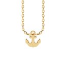 Letters with Love - Pendant anchor gold